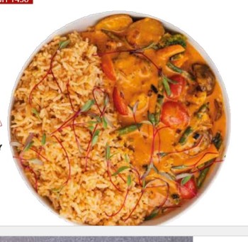 VEGETABLE THAI CURRY